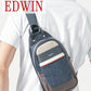 リベルトエドウィン(LiBERTO EDWIN)デニム×PUレザー切り替えボディバッグ