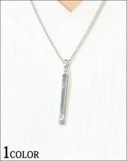 ストーンデザインシンプルネックレス