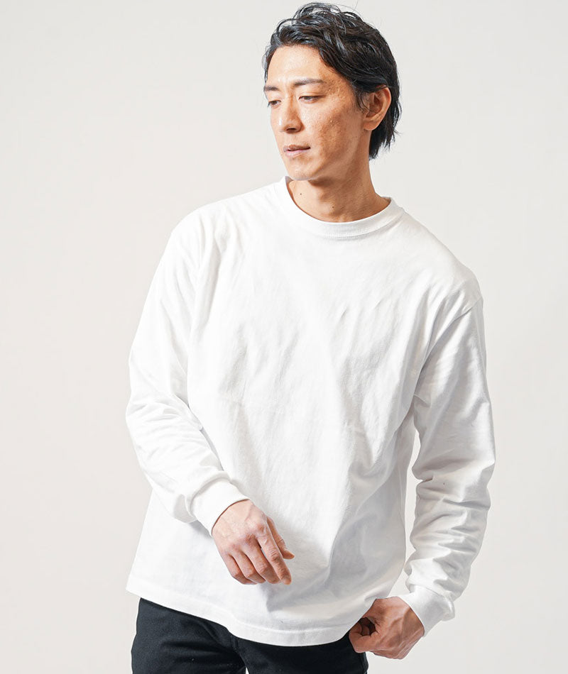 30代メンズ3点コーデセット　ネイビー長袖シャツパーカー×白長袖Tシャツ×黒スキニーテーパードチノパンツ
