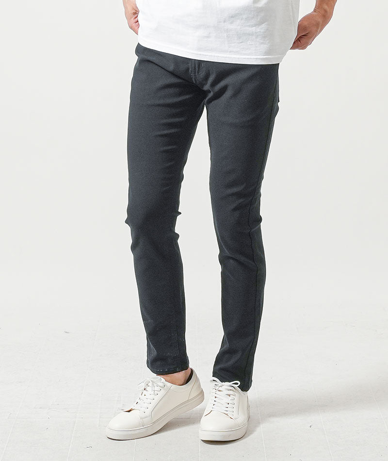 30代メンズ3点コーデセット　ベージュ半袖シャツ×白半袖Tシャツ×黒ストレッチチノパンツ