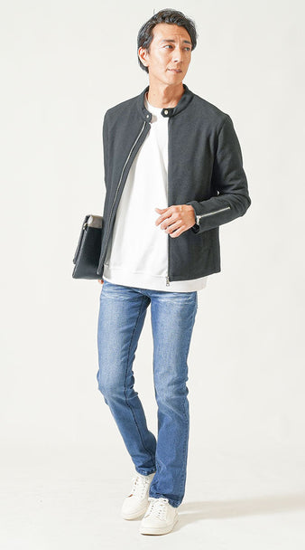 細身 男性 ファッションブランド　どこで買う　30代40代　タイトな服