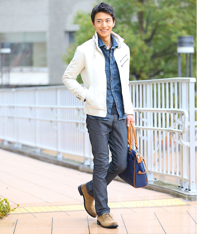 メンズウェア Design by Dalia デニムシャツ メンズ ちょいワル ちょい悪 イケオジ