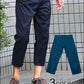 アシンメトリーデザインクロップドパンツ
