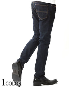 スリムストレッチネイビーデニム