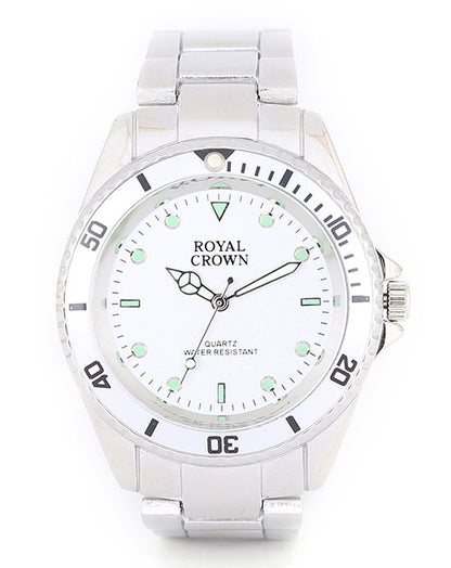 シンプルデザインロイヤルクラウンウォッチ