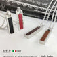 イタリアンレザープレートネックレス