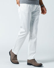 うっすら千鳥格子ストレッチパンツ