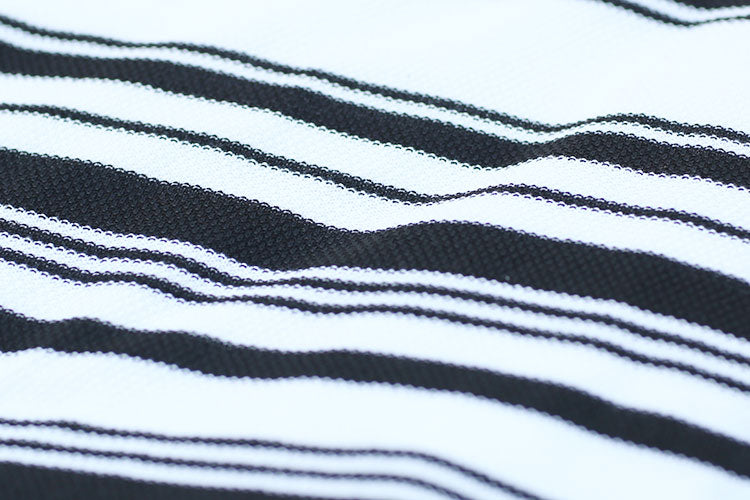 ランダムボーダーサマーニット×タンクトップ　２点セット