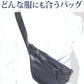 PUレザーショルダーバッグ