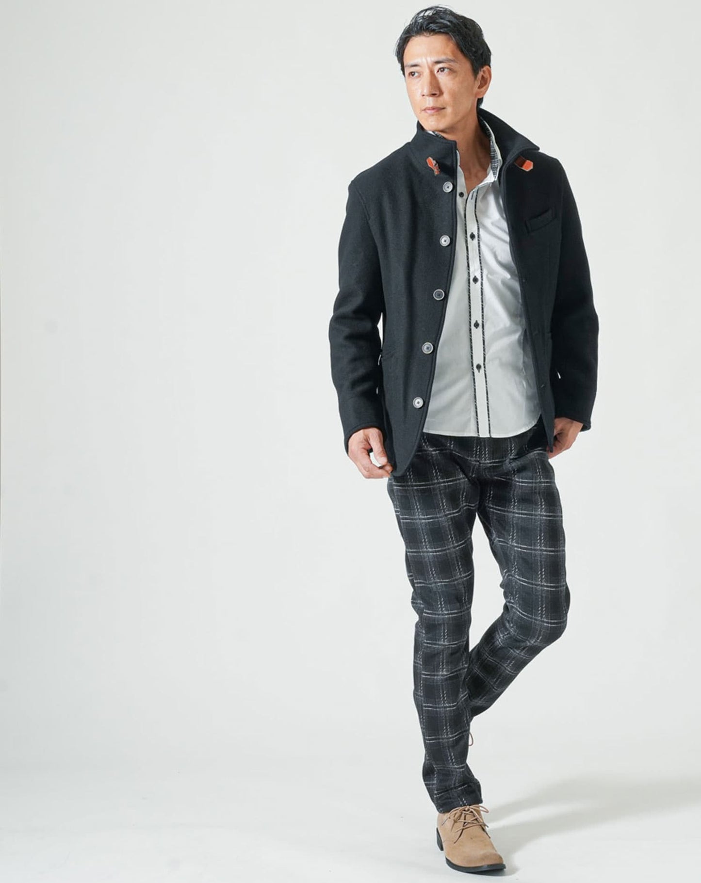 裏フリース極暖スリム見えパンツ