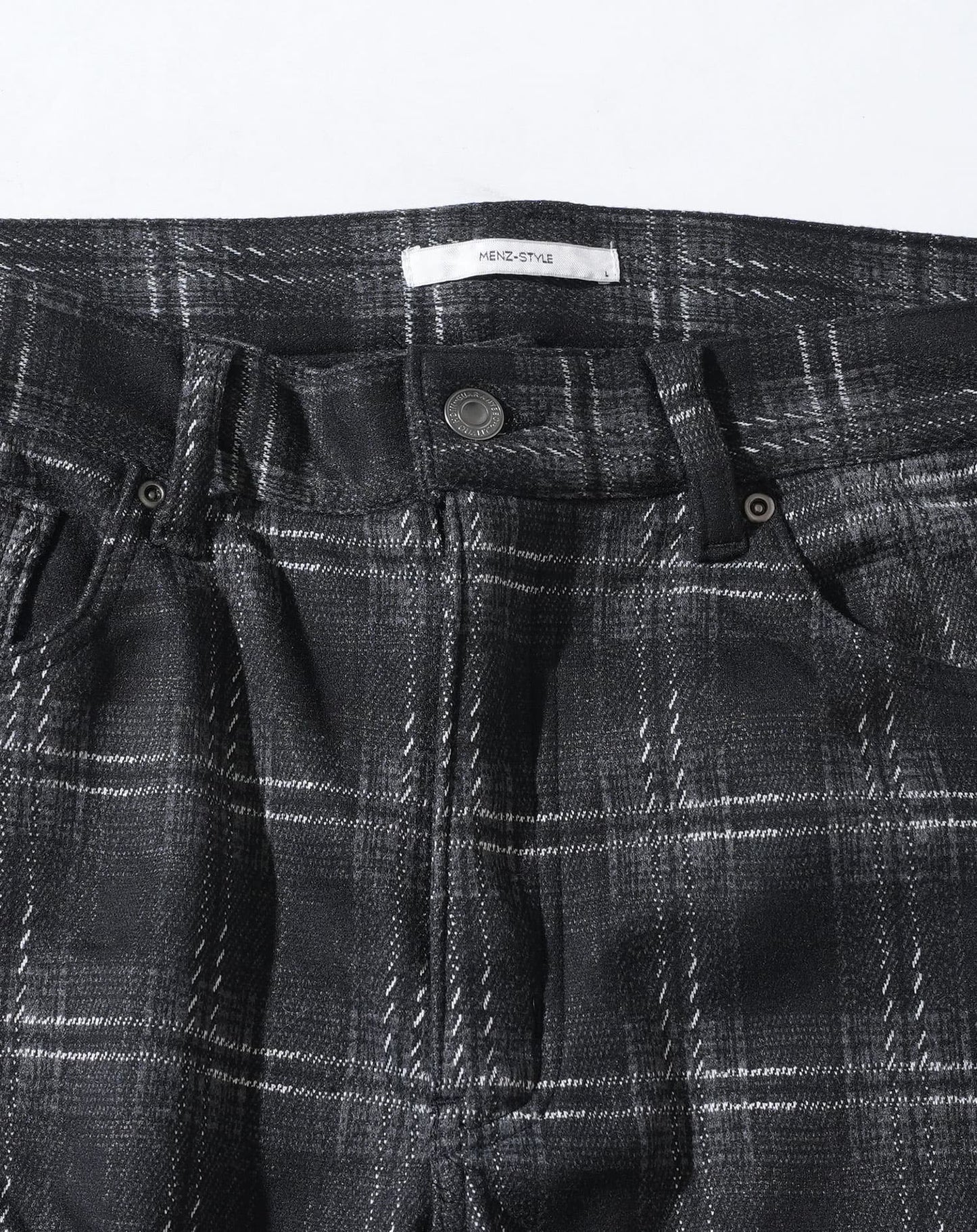 裏フリース極暖スリム見えパンツ