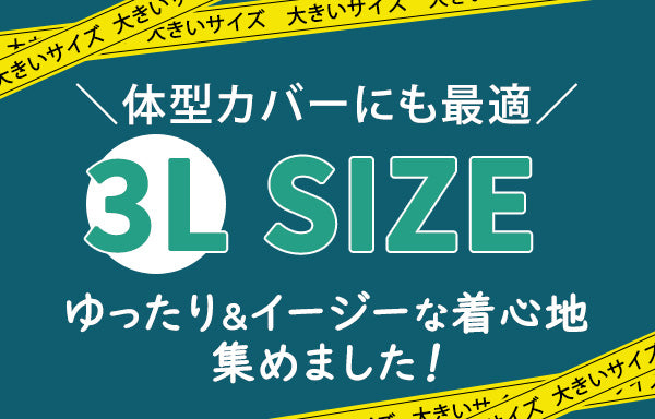 イージー＆3Lサイズ集めました♪