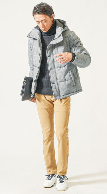 ５０代男性が合わせやすいチノパンコーデ
