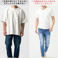 乳首透けしにくい接触冷感スリムフィット半袖VネックTシャツ