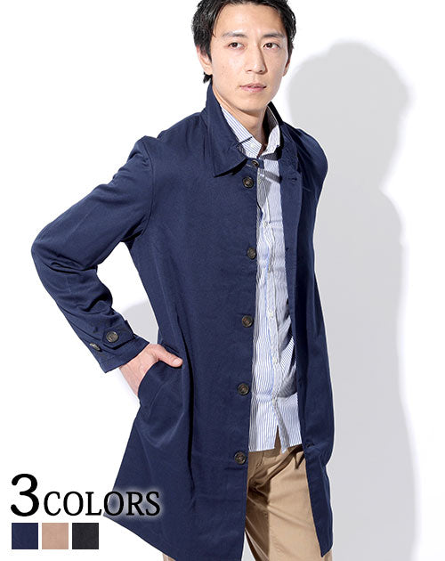 メンズにおすすめの薄手コート
