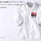 ポケットボーダーデザイン7分袖シャツ　One-mileWear