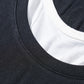 フェイクレイヤード5分袖クルーネックTシャツ Tシャツ カットソー メンズ 半袖 クルーネック uネック おしゃれ ブランド 人気 おすすめ 無地 コーデ 40代 50代 重ね着 インナー スリム 細身 ストレッチ カジュアル