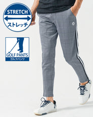 ストレッチテーパードゴルフパンツ