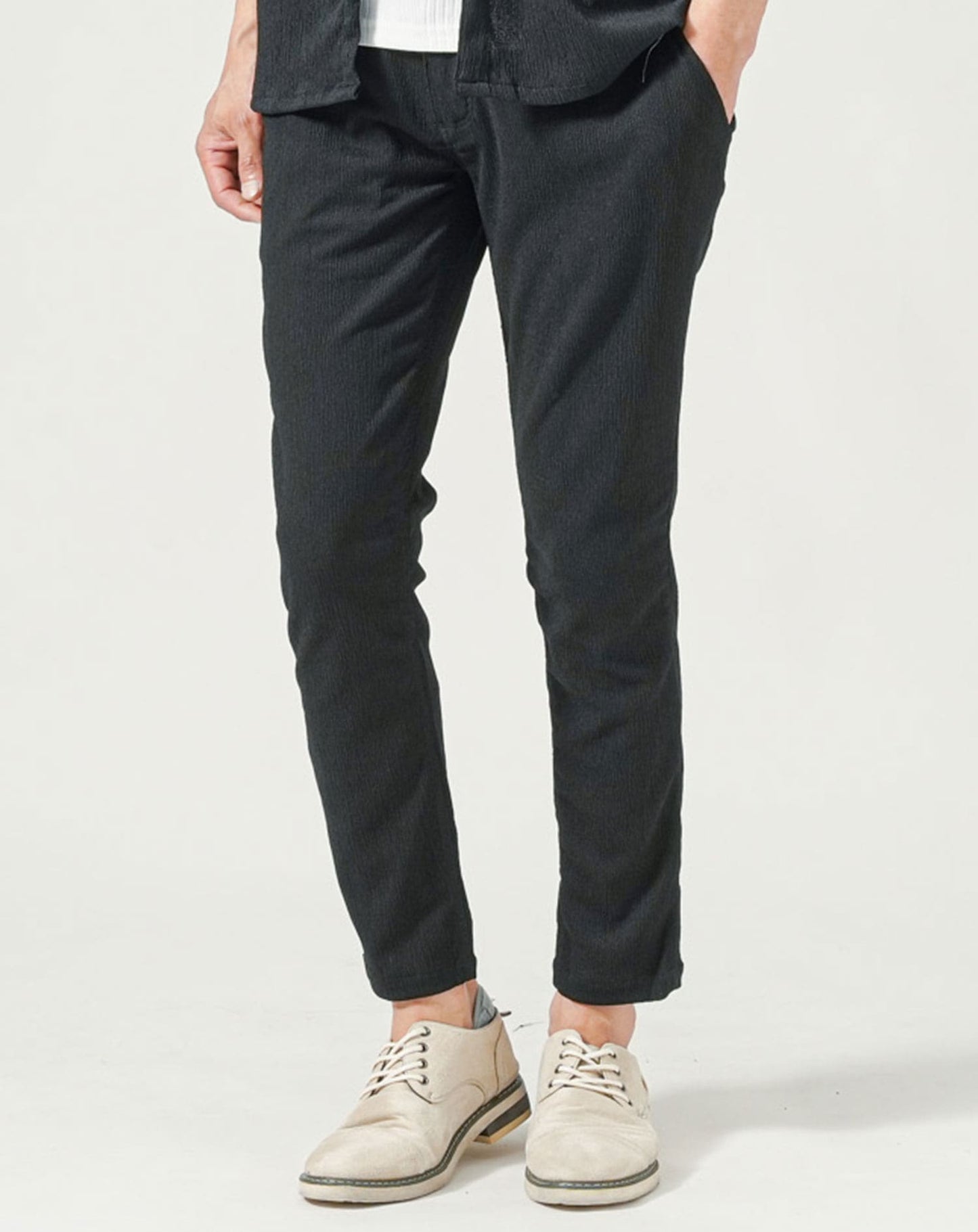 ブラック(ロングパンツ)　H183cmW63kg 着用サイズ:Ｌ