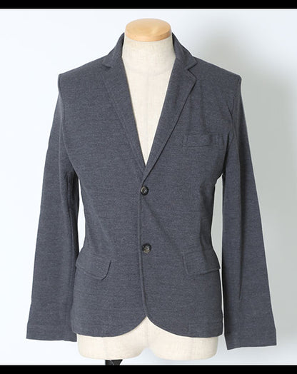 クールマックス素材鹿の子テーラードジャケット