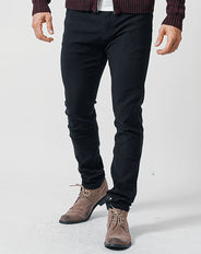 がっちり体型の方におすすめ裏起毛スーパーストレッチスキニーテーパードチノパンツ