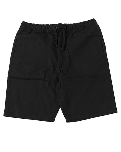 「セール品」綿麻素材ストレッチハーフパンツ