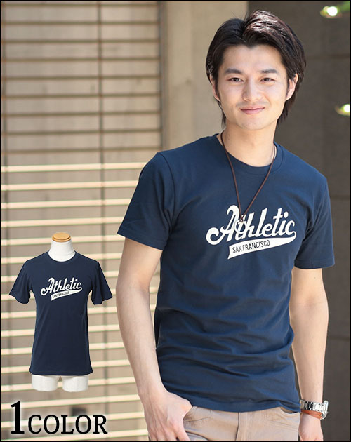 英字デザインプリントＴシャツ