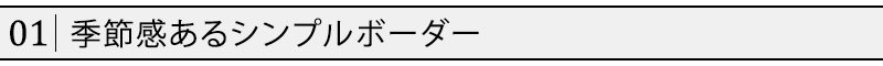 切り替えデザインボーダー半袖カットソー