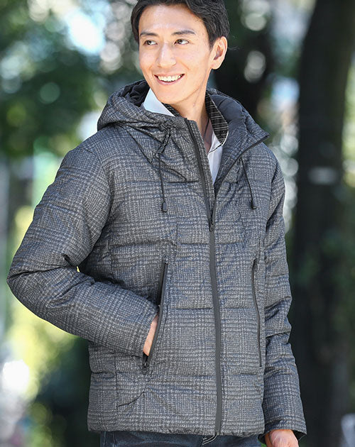 止水ジップ中綿ハイネックジャケット ｜ メンズファッション通販 MENZ