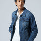 ストレッチブルゾンデニムジャケット