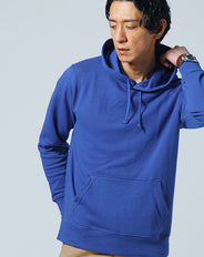 ライトオンス長袖無地プルオーバーパーカー