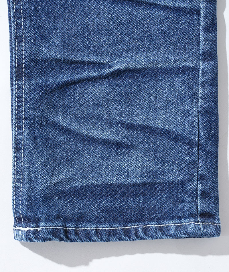 ヒゲ ハチノス ヴィンテージ加工スキニージーンズ