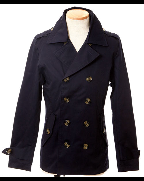 ツイル素材トレンチＰコート