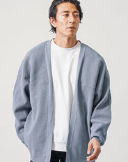 ドルマンスリーブ長袖オーバーサイズニットロングカーディガン