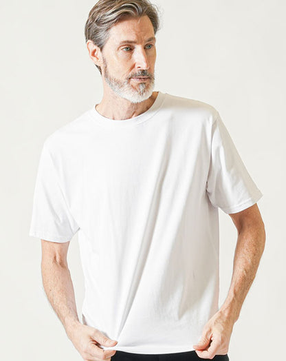 50代・60代向け 接触冷感Vネック・クルーネック半袖Tシャツ