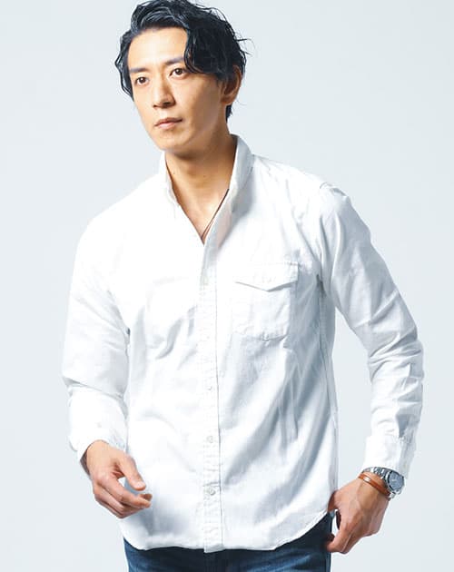 日本製ヘビーウウェイト厚手オックスフォードボタンダウンシャツ