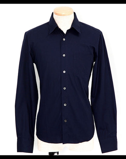 ベーシックセレクト    ビジカジスタンダードカラーシャツ 日本製 Biz