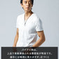 膨れバイアスデザイン半袖VネックＴシャツ