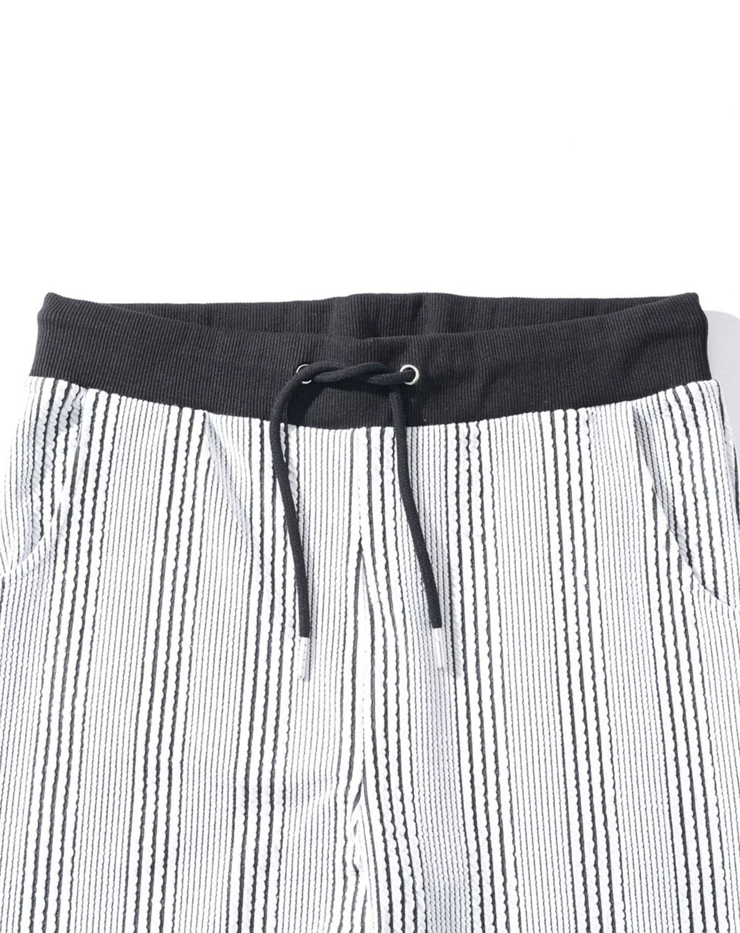 総柄セットアップ　ハーフジップ半袖ポロシャツ×イージーアンクルパンツ