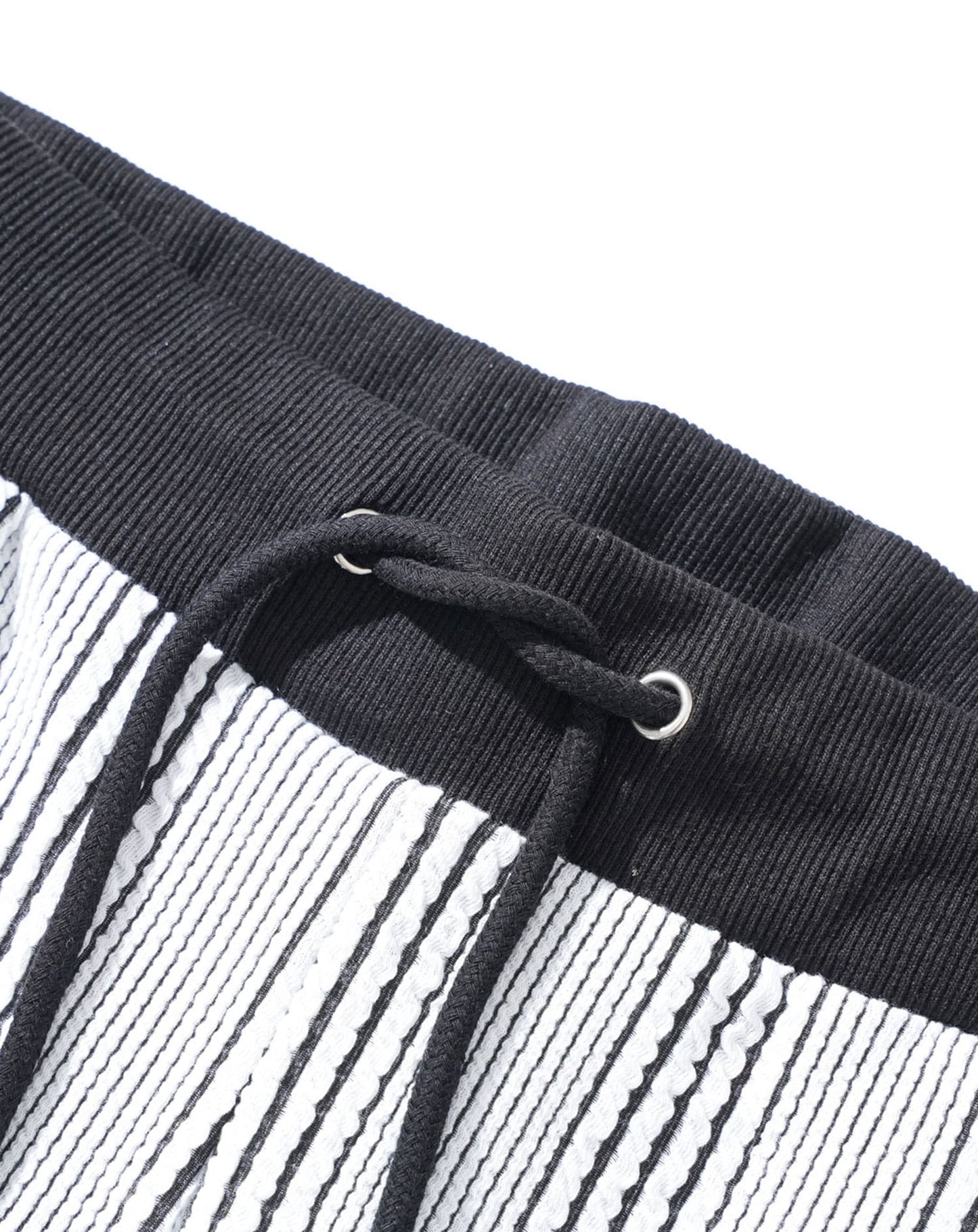 総柄セットアップ　ハーフジップ半袖ポロシャツ×イージーアンクルパンツ