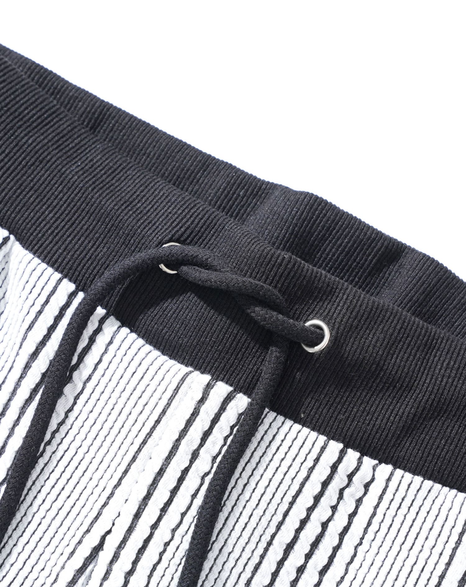 総柄セットアップ　ハーフジップ半袖ポロシャツ×イージーアンクルパンツ