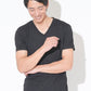 スリムフィットケーブル編み半袖Tシャツ