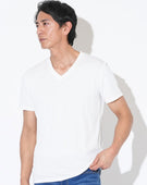 スリムフィットケーブル編み半袖Tシャツ