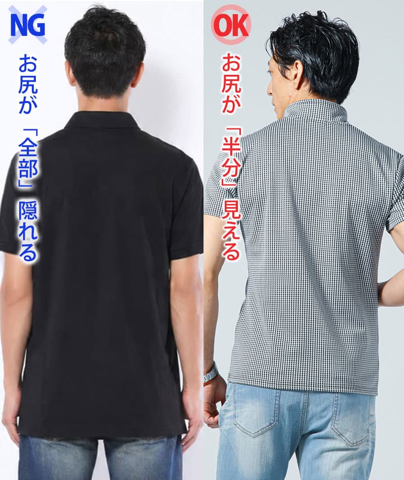 胸まわりがたるまず透けにくい千鳥・グレンチェックワイヤー入りスタンドカラー立ち襟スキッパー半袖ポロシャツ