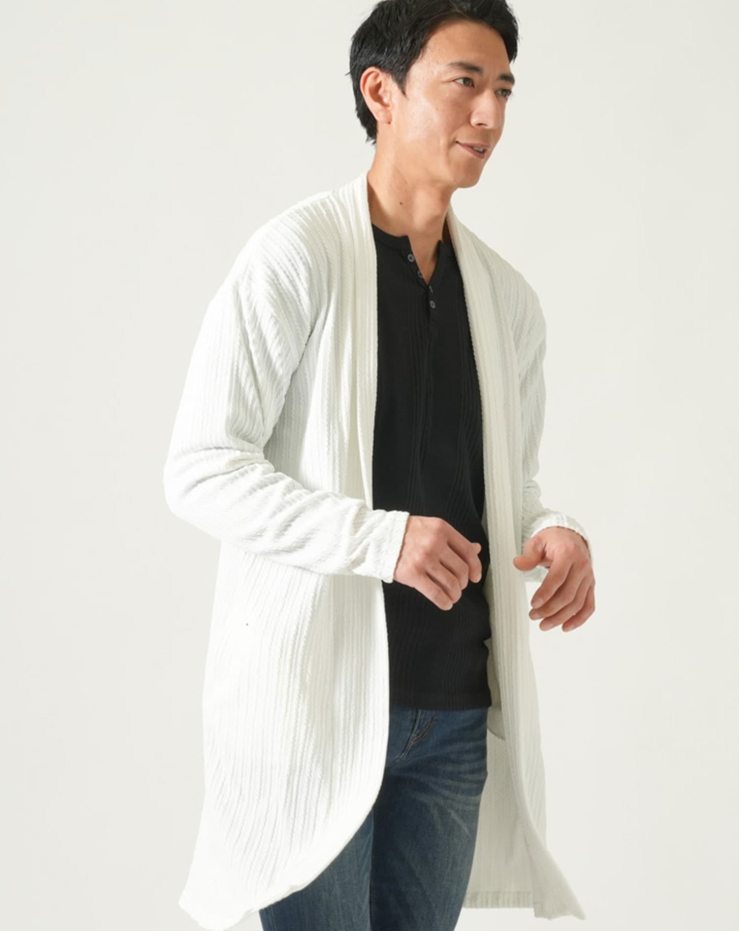 COOL FITロングカーディガン COOL FIT ロングカーディガン◇を使った人気ファッション
