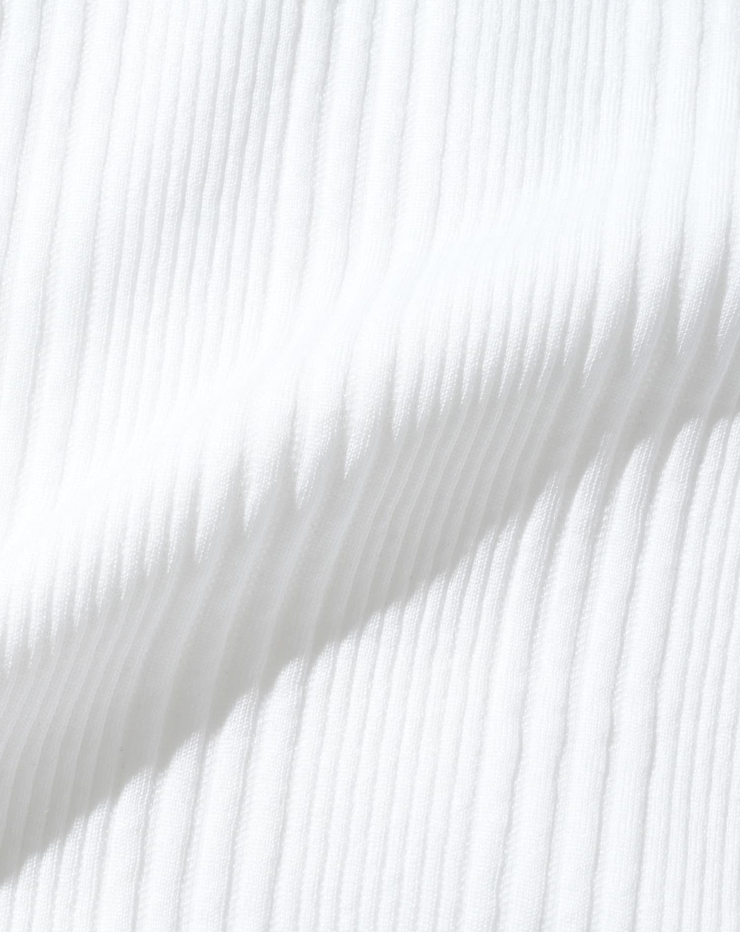 ランダムテレコハーフジップスタンド長袖アウター