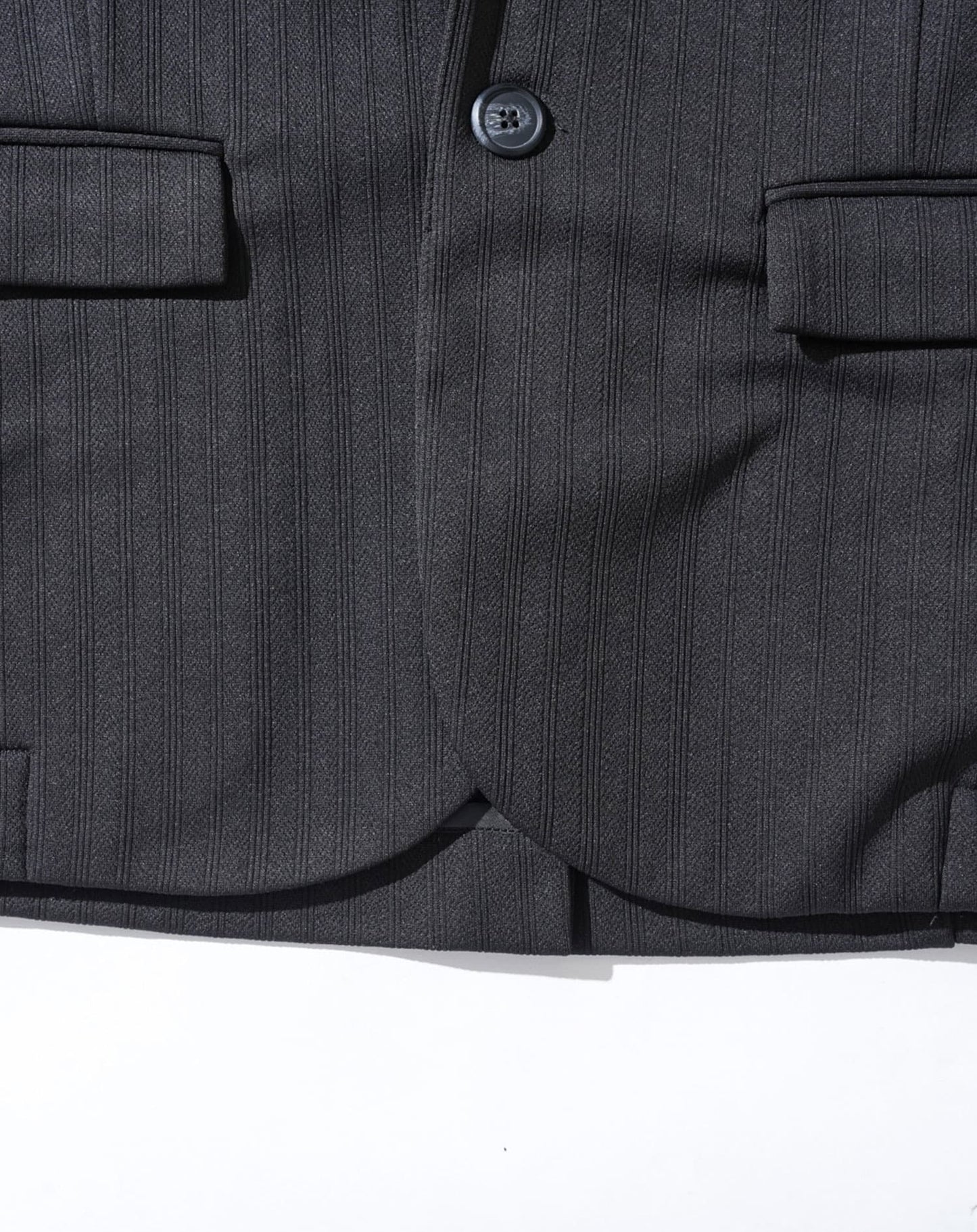 ソフトヘリンボーン長袖テーラードジャケット