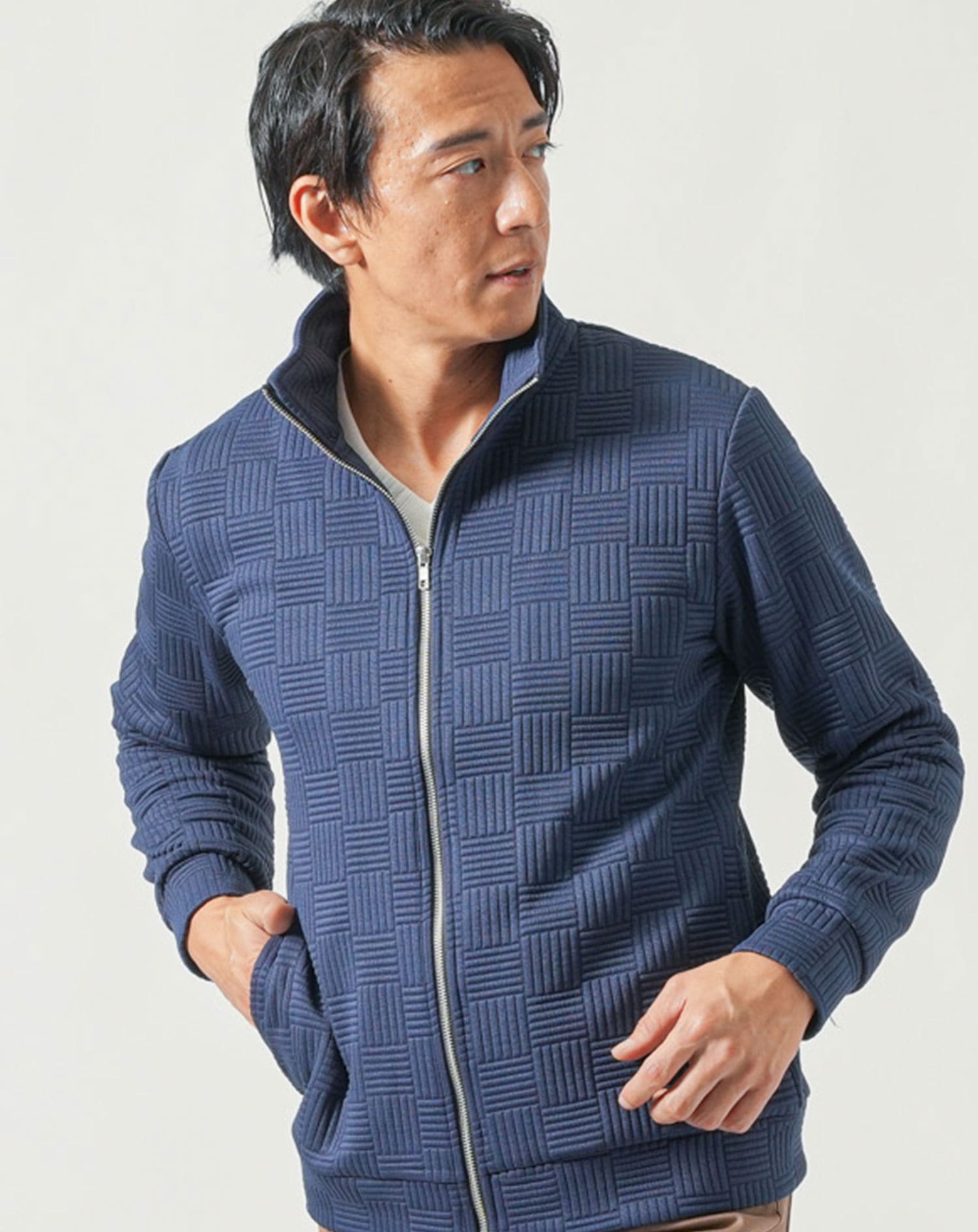 VAN JACKET ブルゾン　ネイビー　XL キルティング 楽天市場】VAN JACKETの通販