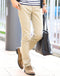 美脚シルエットテーパードスリムストレッチパンツ