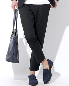 ストレッチ9分丈カットパンツ